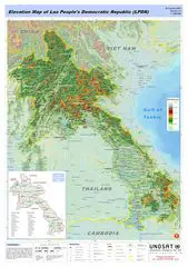 Laos Big Map