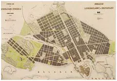 Lindhagens Plan 1866a