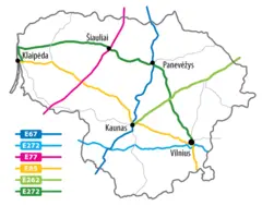 Lithuania Roads (e)