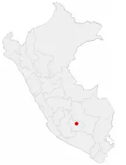 Location of the City of Abancay In Peru