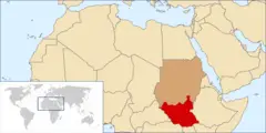 Locationsouthernsudan