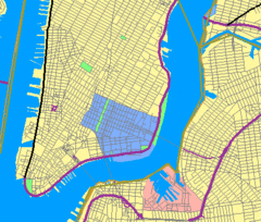 Lower Manhattan Map Les