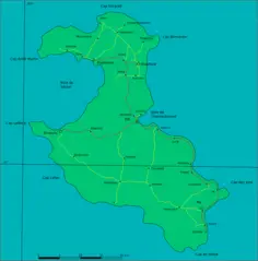 Loyalty Islands Lifou Map
