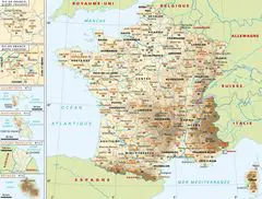 Map France Detail