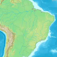 Map of Brazil Demis