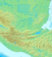 Map of Guatemala Demis