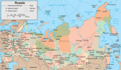 Map of Russia 2
