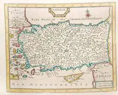 Map of Turkey And Cyprus