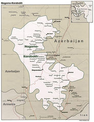 Nagorno Karabakh Map