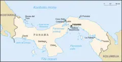 Panama Map Sl