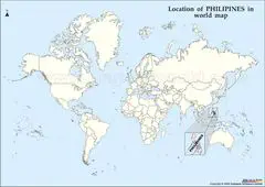 Philipines Location Map