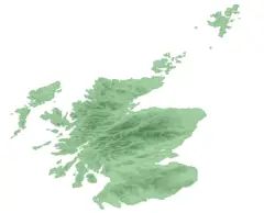 Scotland Locator Map 2 September 2007  Equidistant Cylindrical