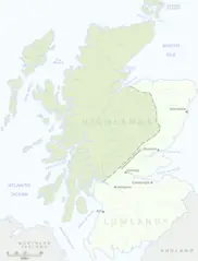 Scottish Clan Map Blank