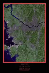 Seoul Satellite Map