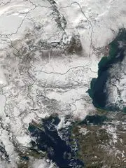 Sneeuw In De Balkan