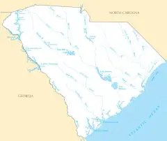 South Carolina Rivers And Lakes