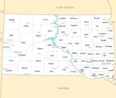 South Dakota Cities And Towns