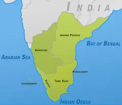 South India Polmap,