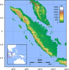 Sumatra Topography