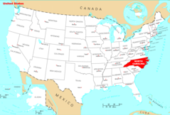 Where Is North Carolina Located