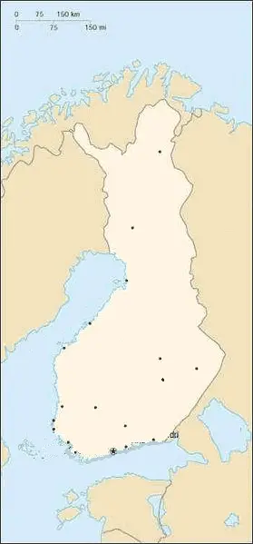 000 Finlanda Harta