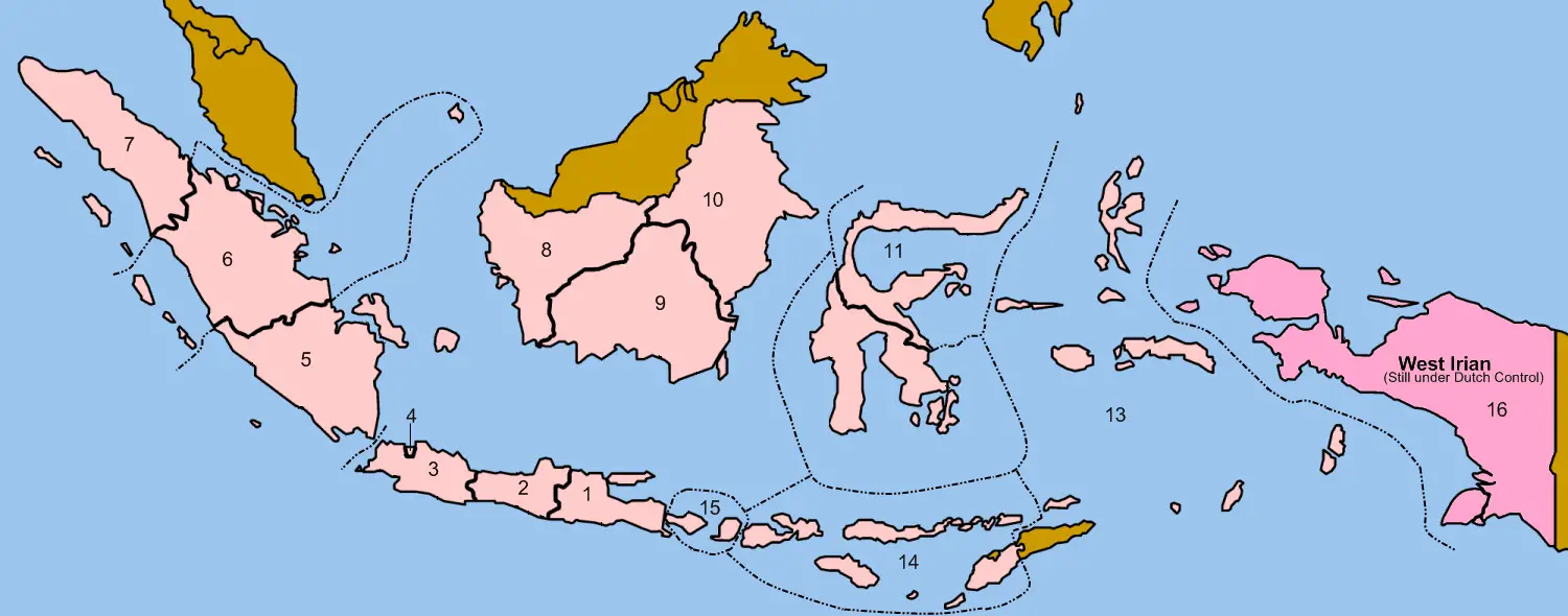 1955 Indonesian Electoral Regions