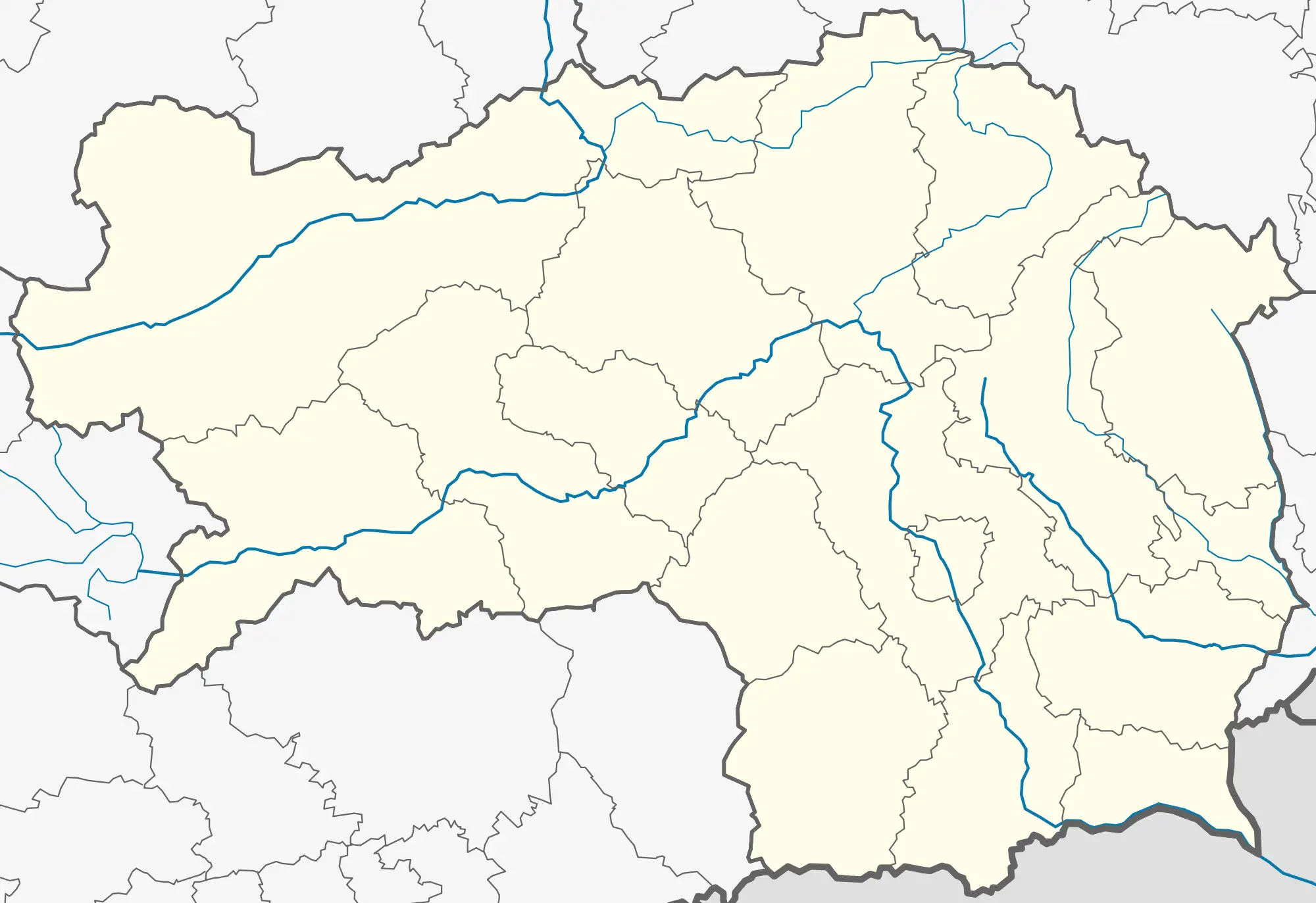 Austria Styria Location Map