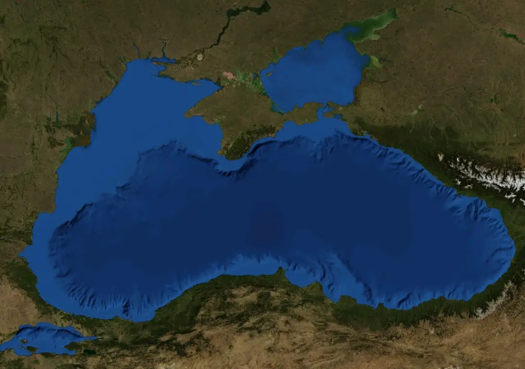 Black Sea Satellite Image