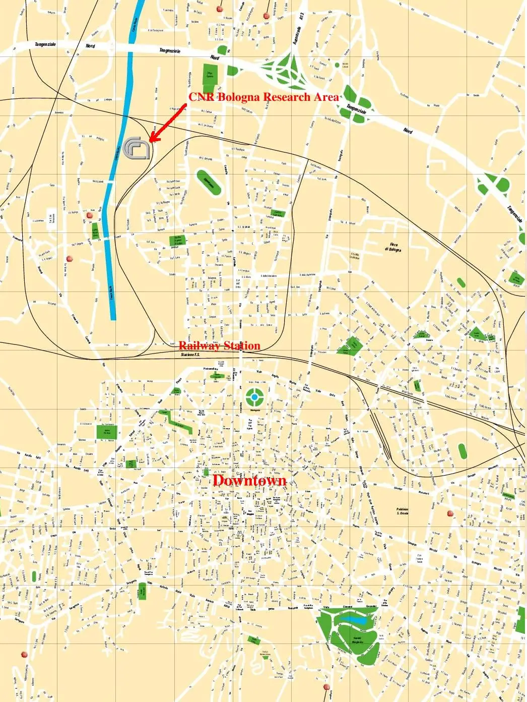 Bologna City Map 2