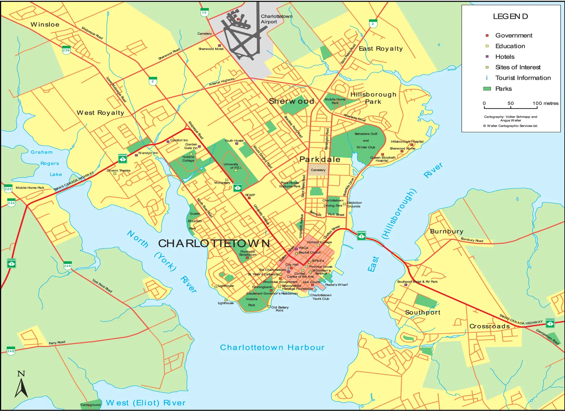 Charlottetown Map