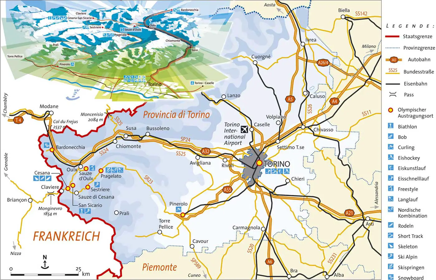 City Map Turin (torino)