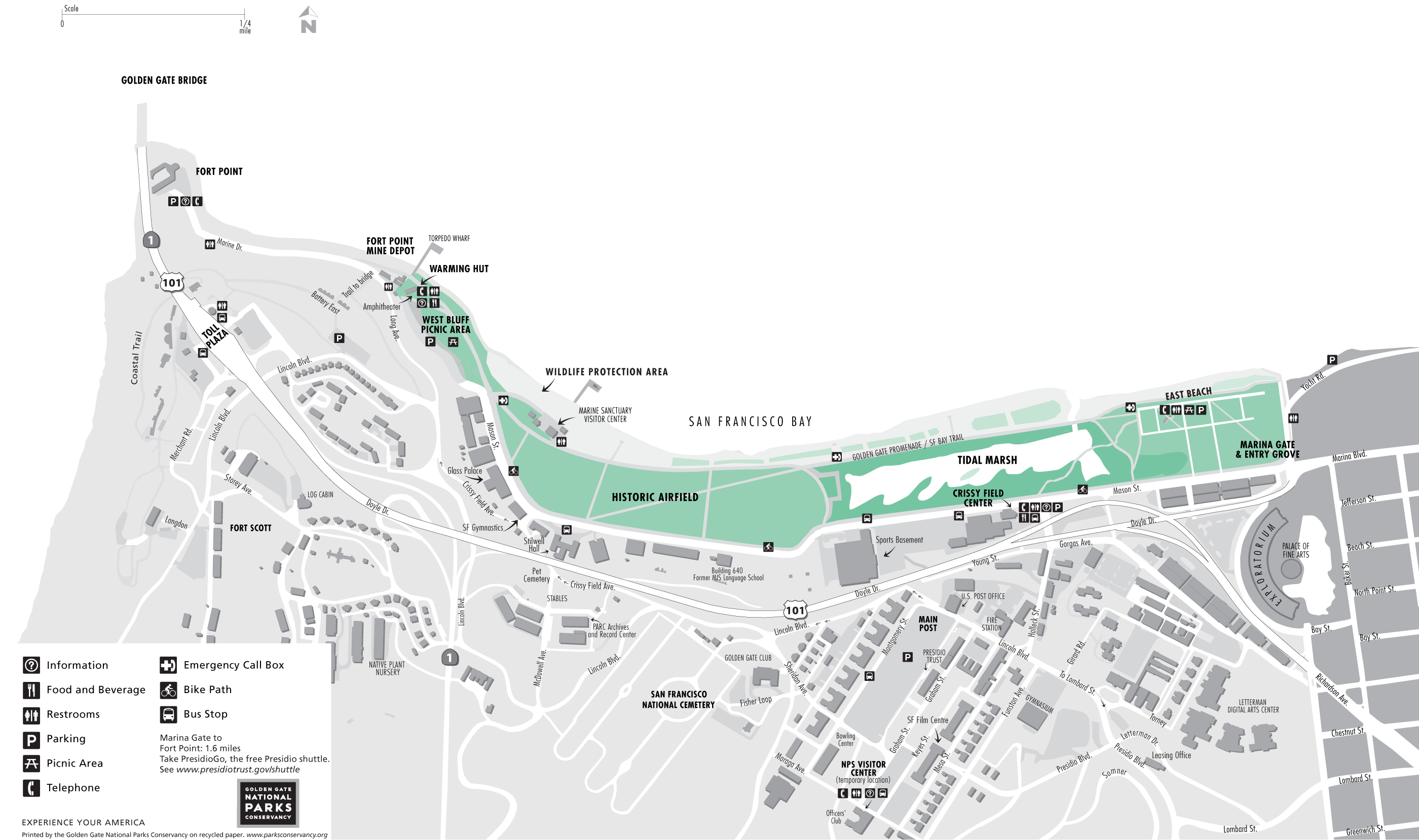 Crissy Field Map