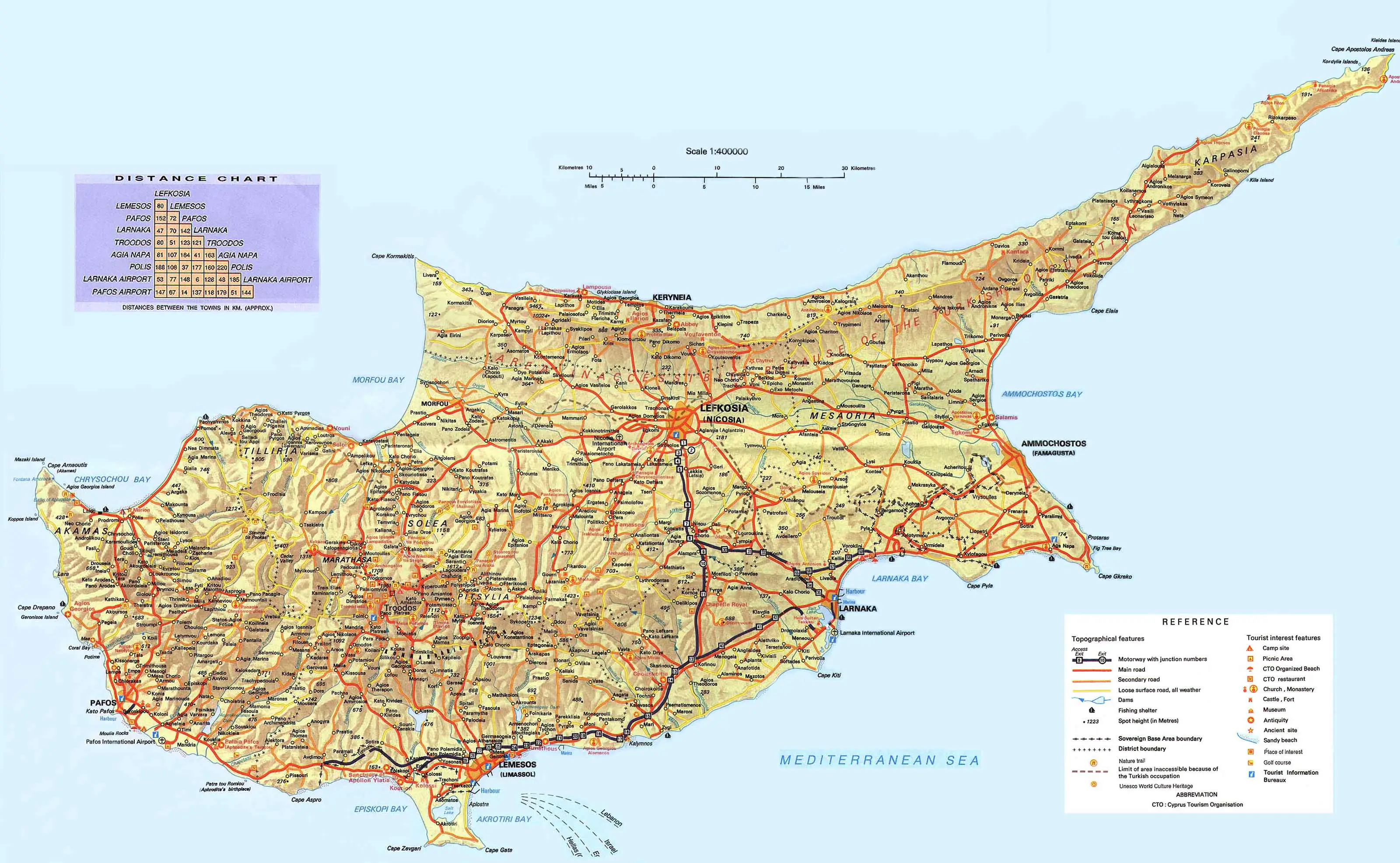 Cyprus Map