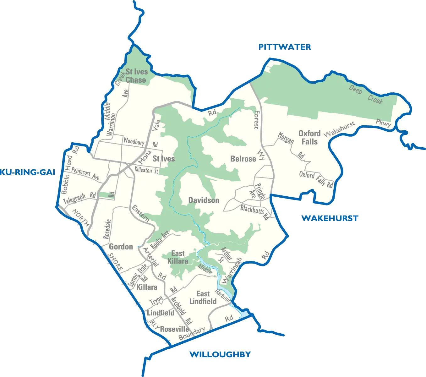Davidson City Map
