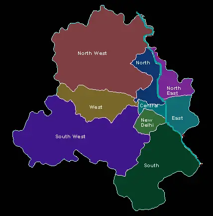 Delhi Map 2
