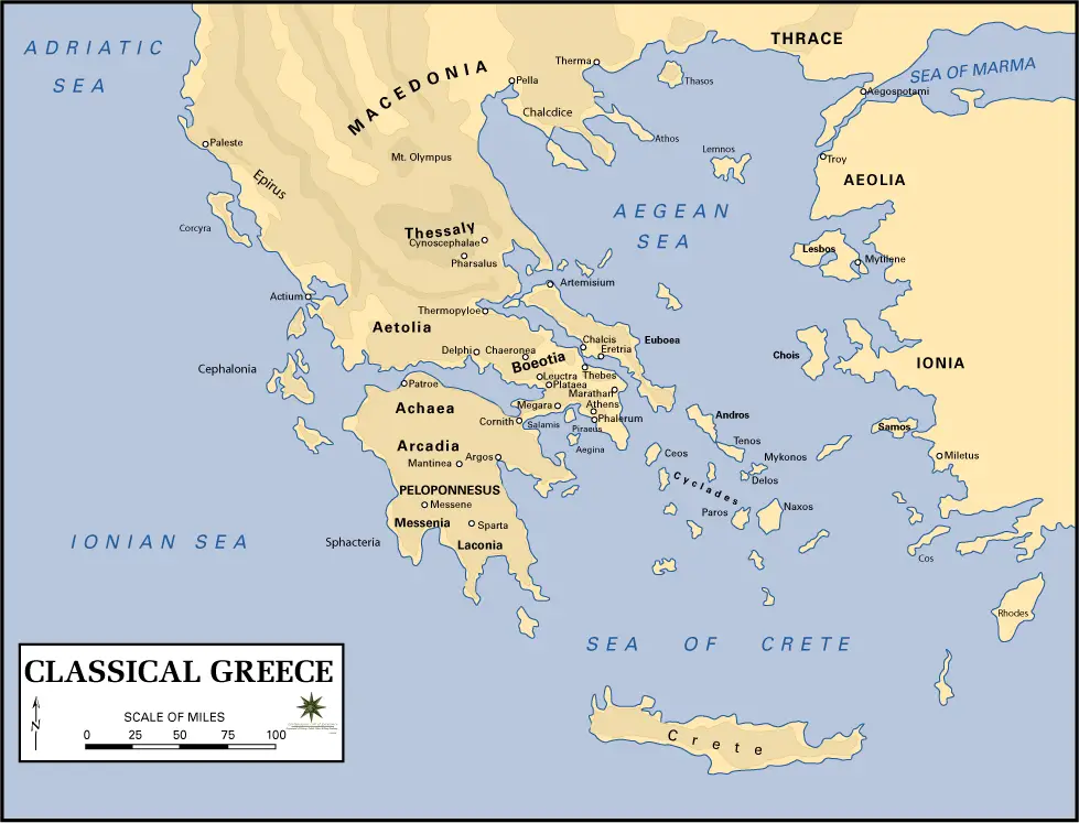 Greece Map 1