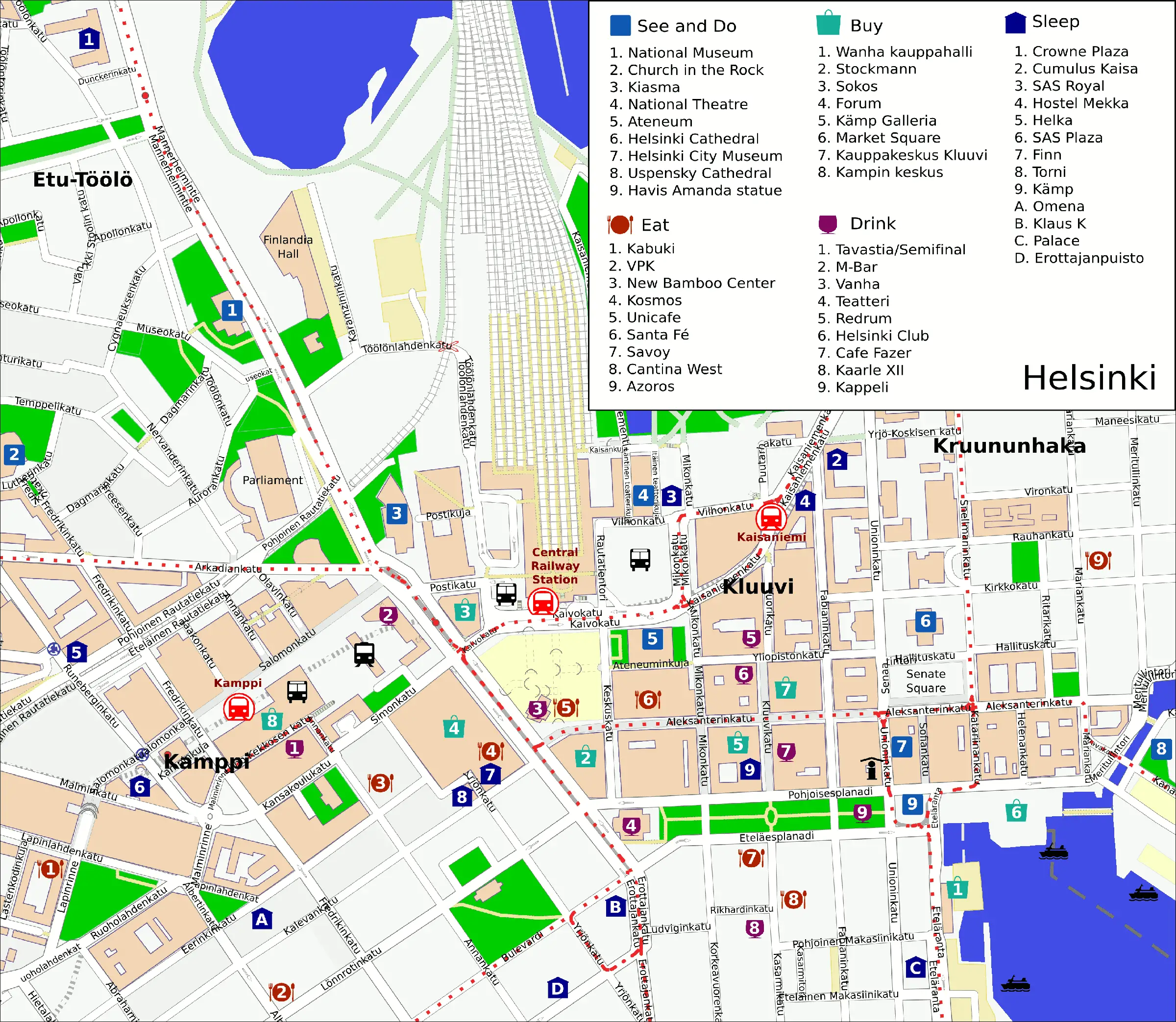 Helsinki Map Center