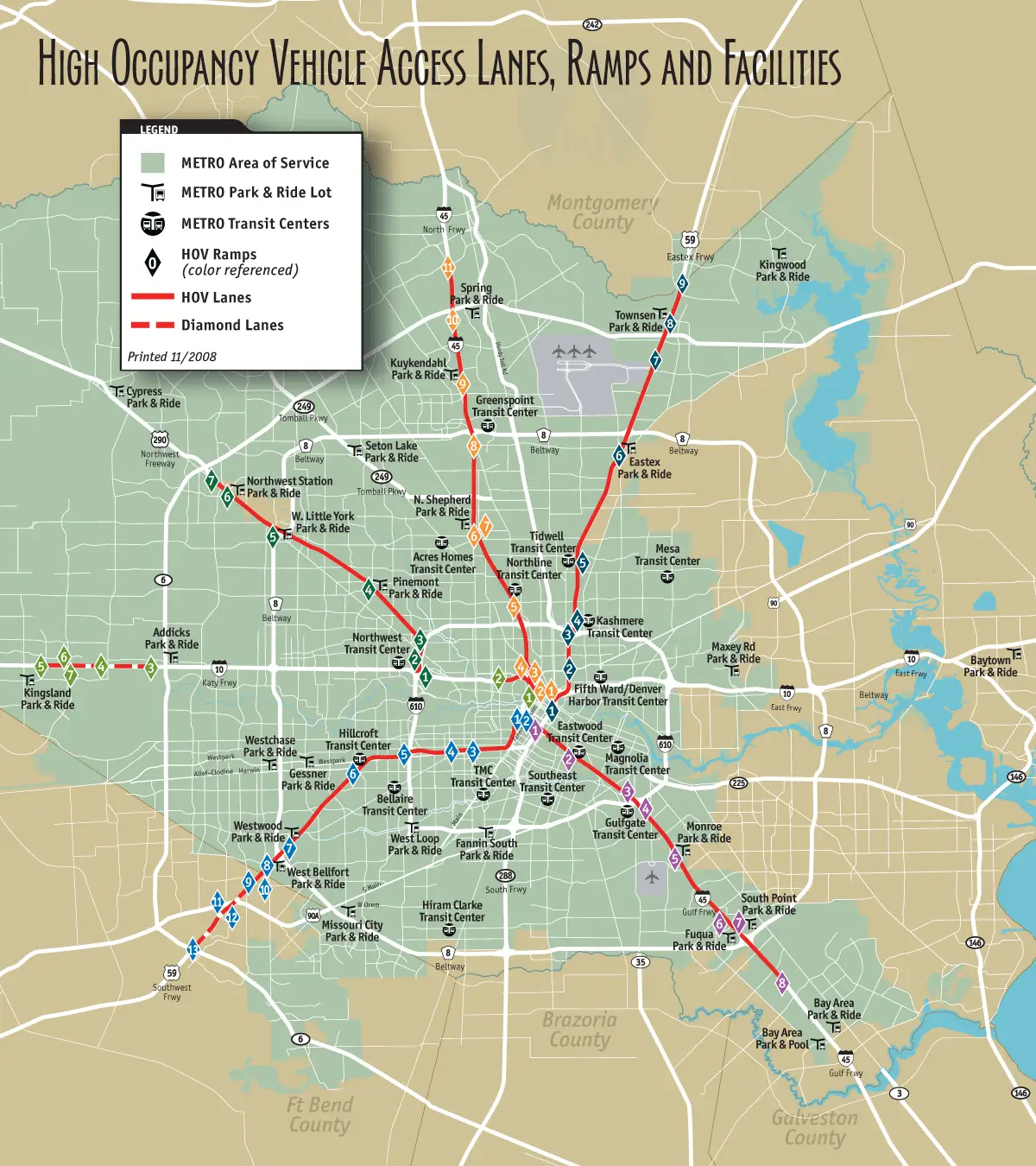Houston maps. 