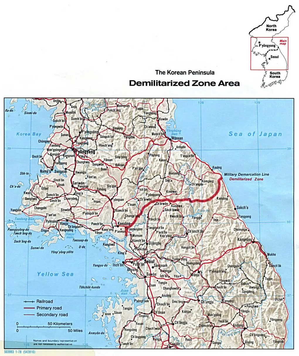 Korea Demilitarized Zone Area