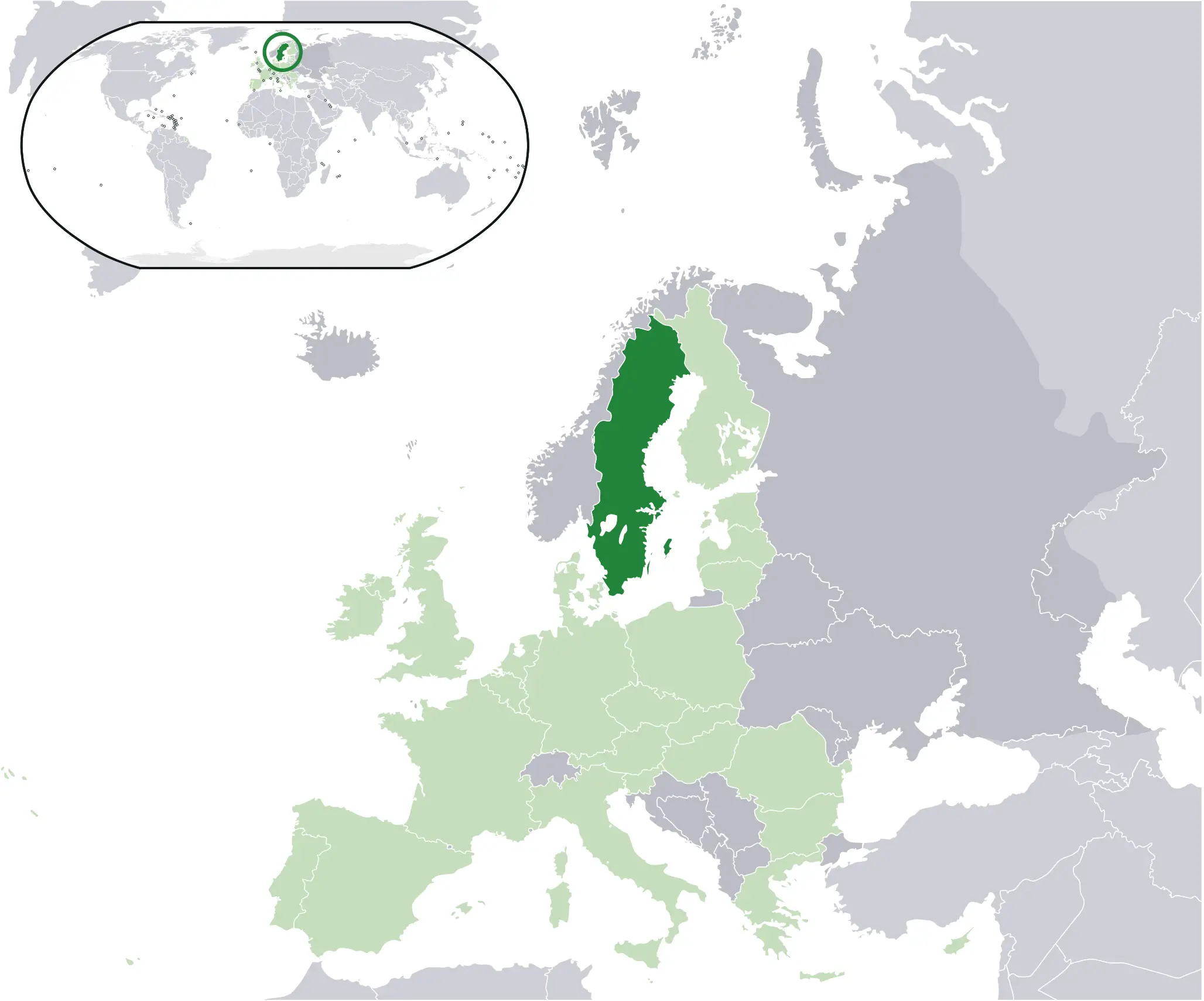 Location Sweden Eu Europe