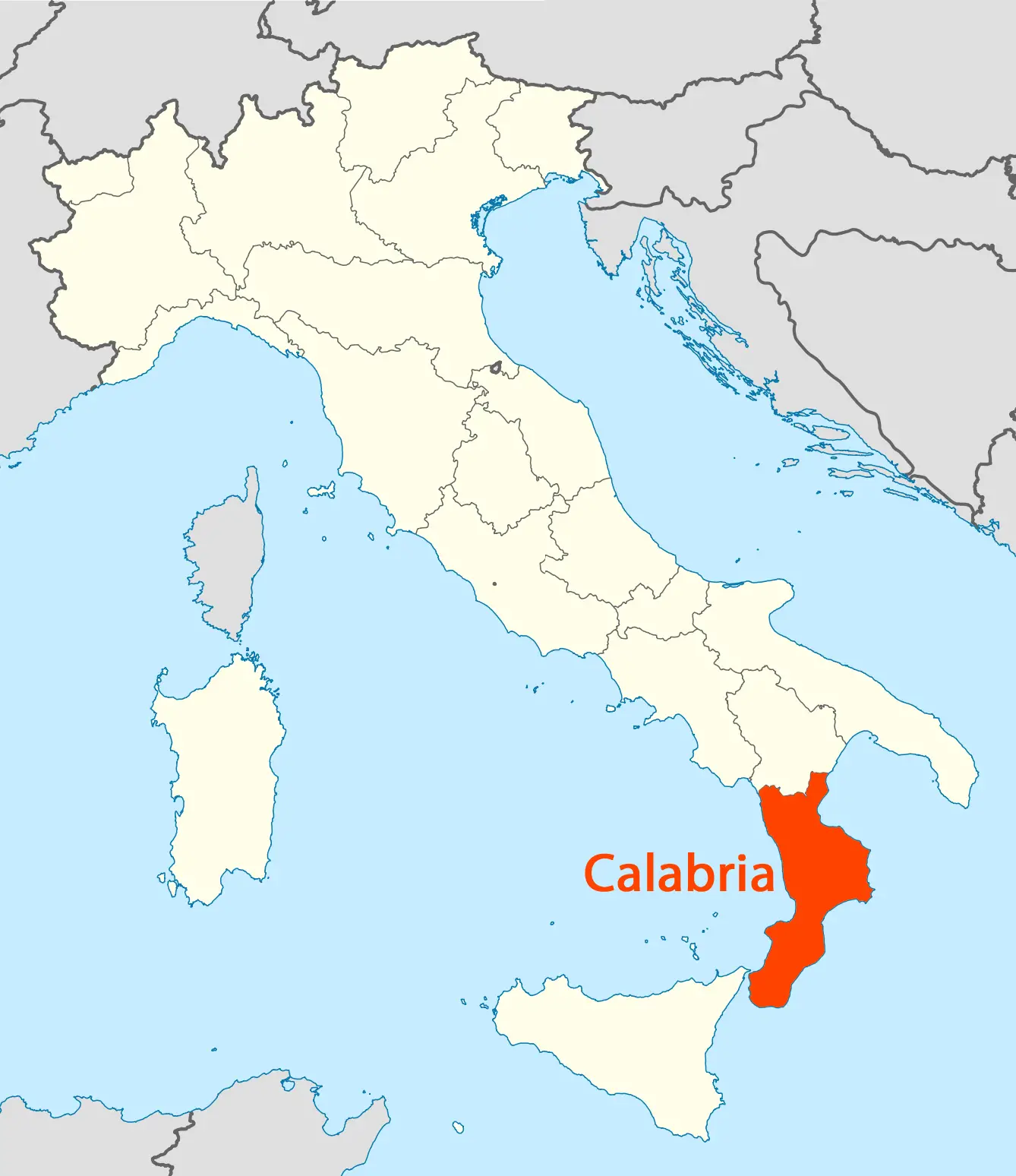 All 90+ Images Where Is Calabria Italy On The Map Latest