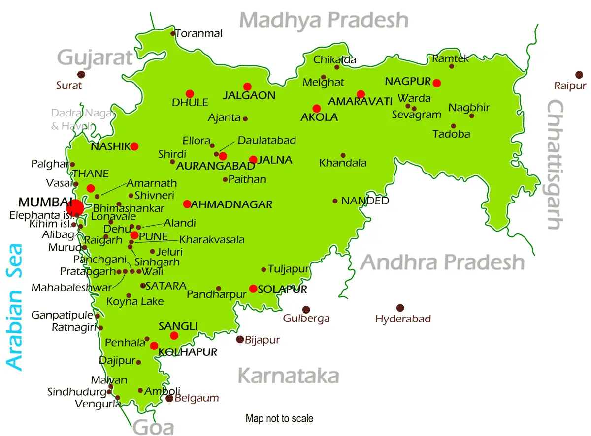 Maharashtra Map 1