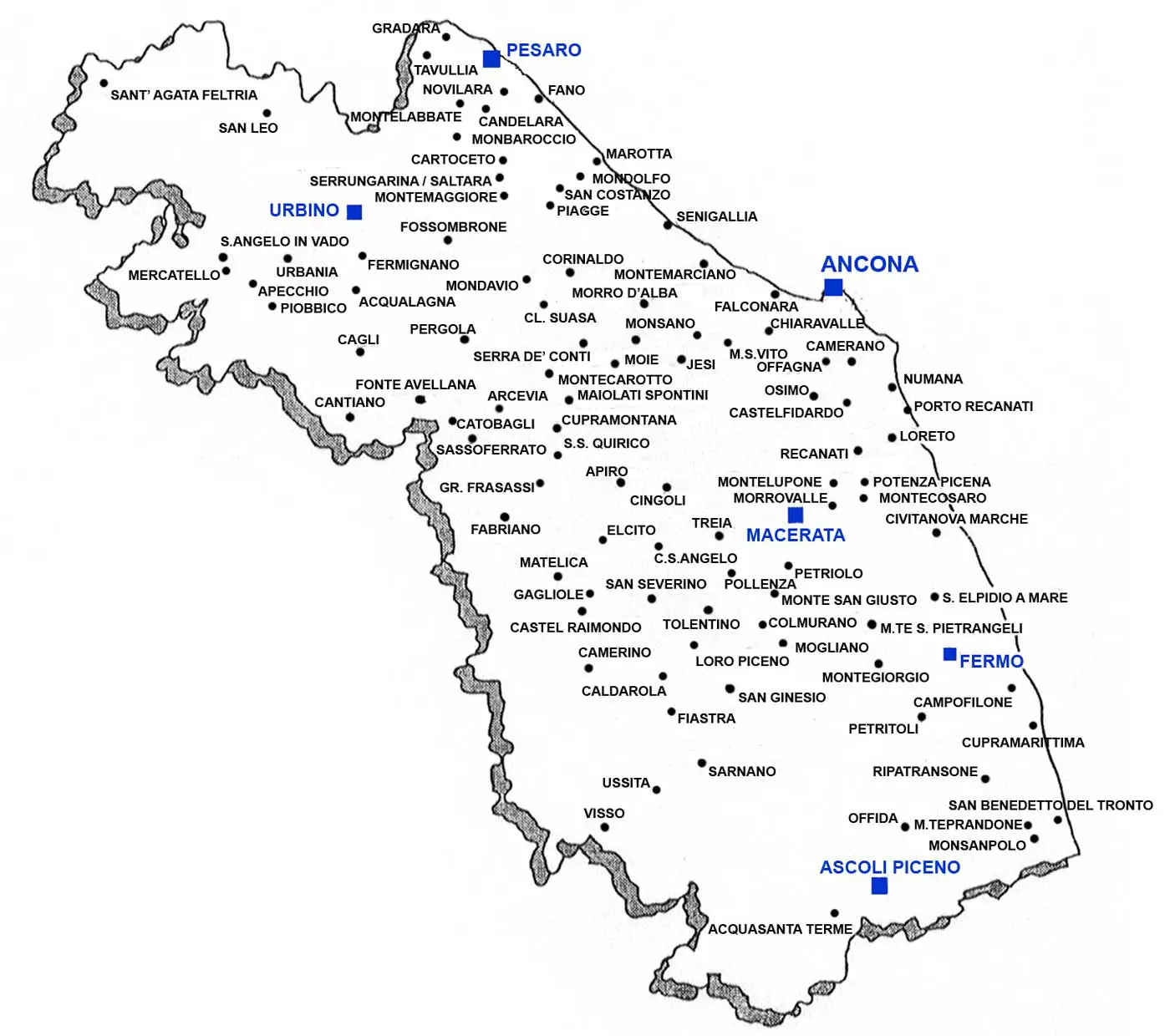 Marche Map