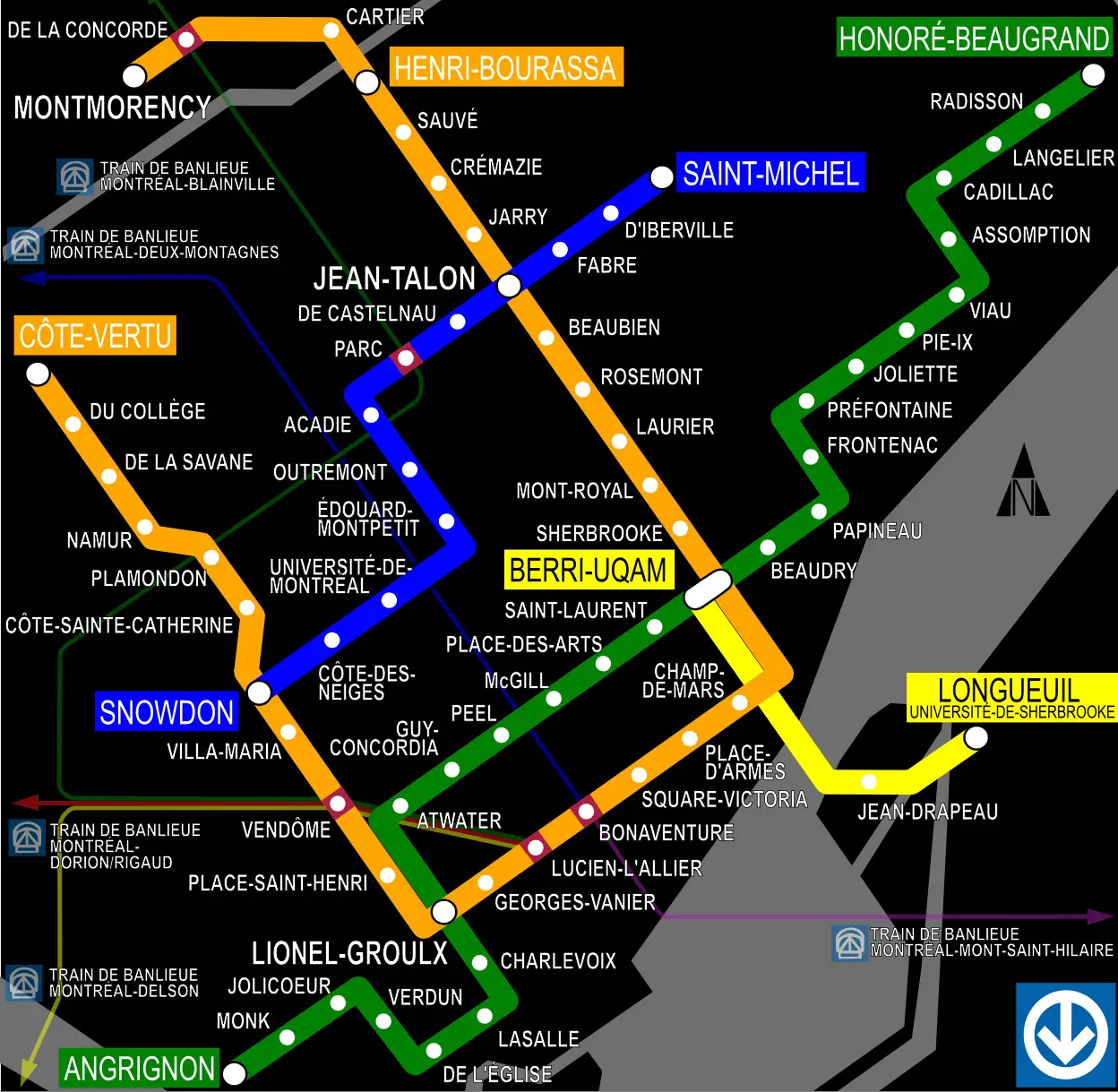 Monterrey Subway Map (metro) - Mapsof.Net