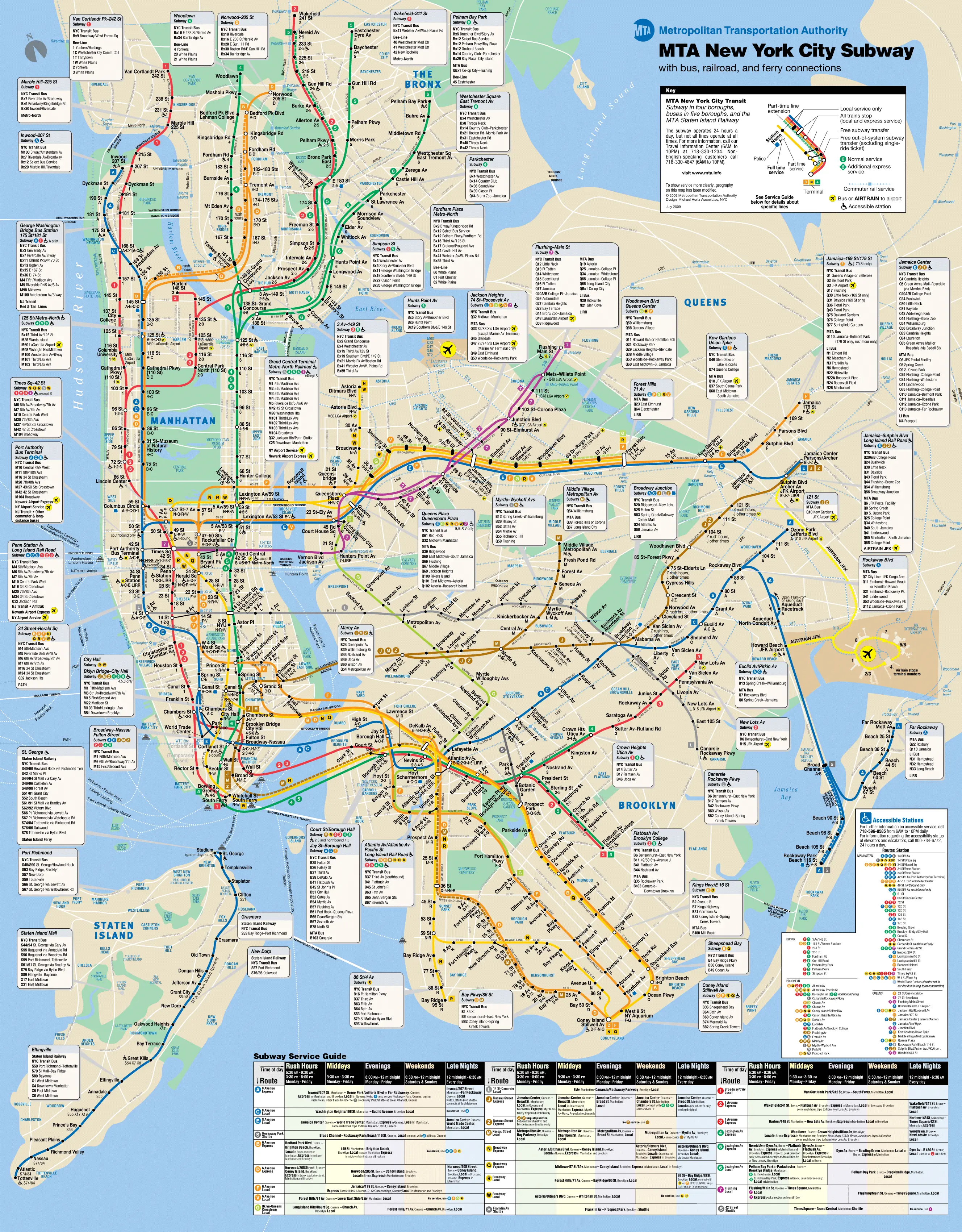 New York City Subway Map (metro)