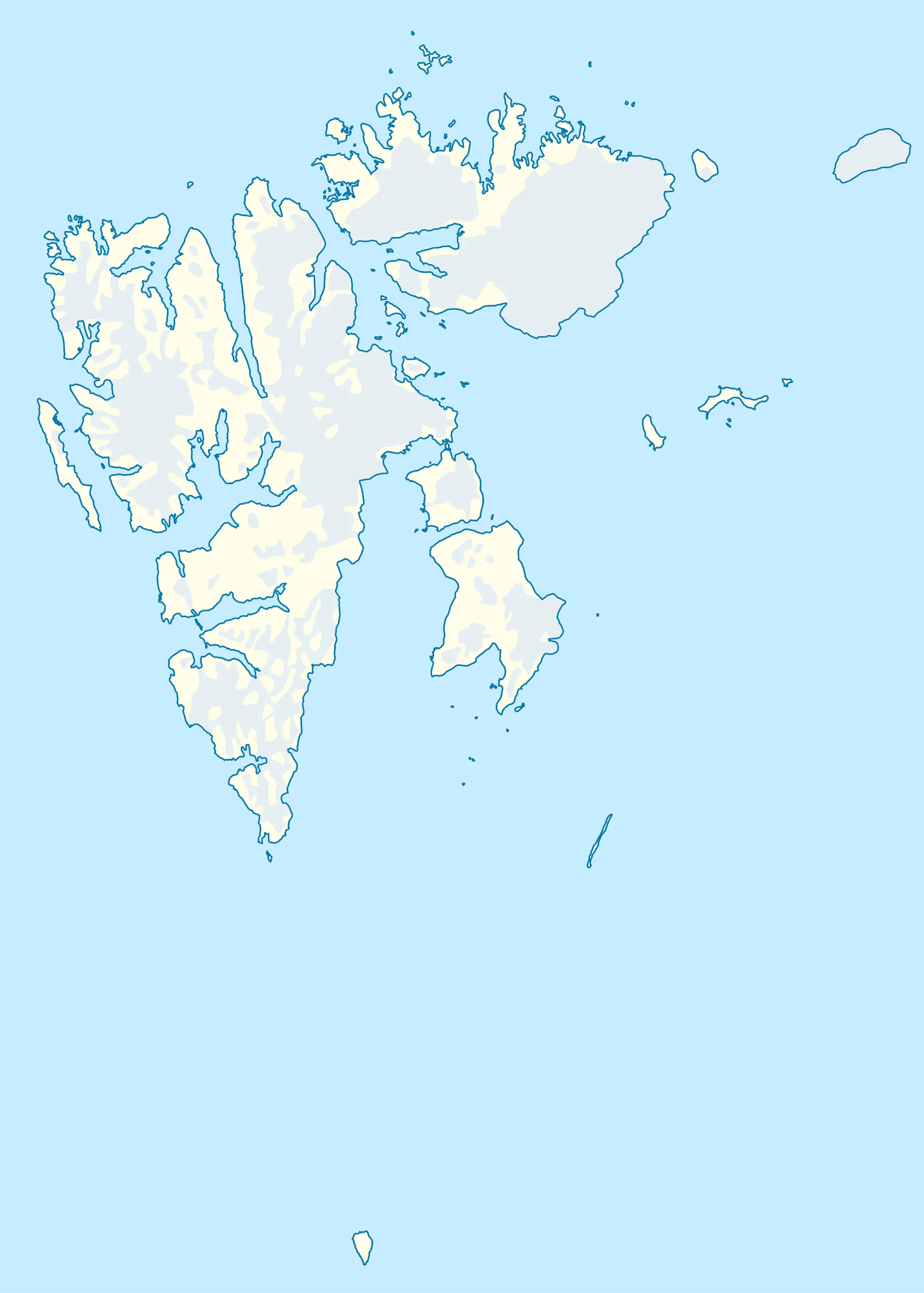 Norway Svalbard Location Map
