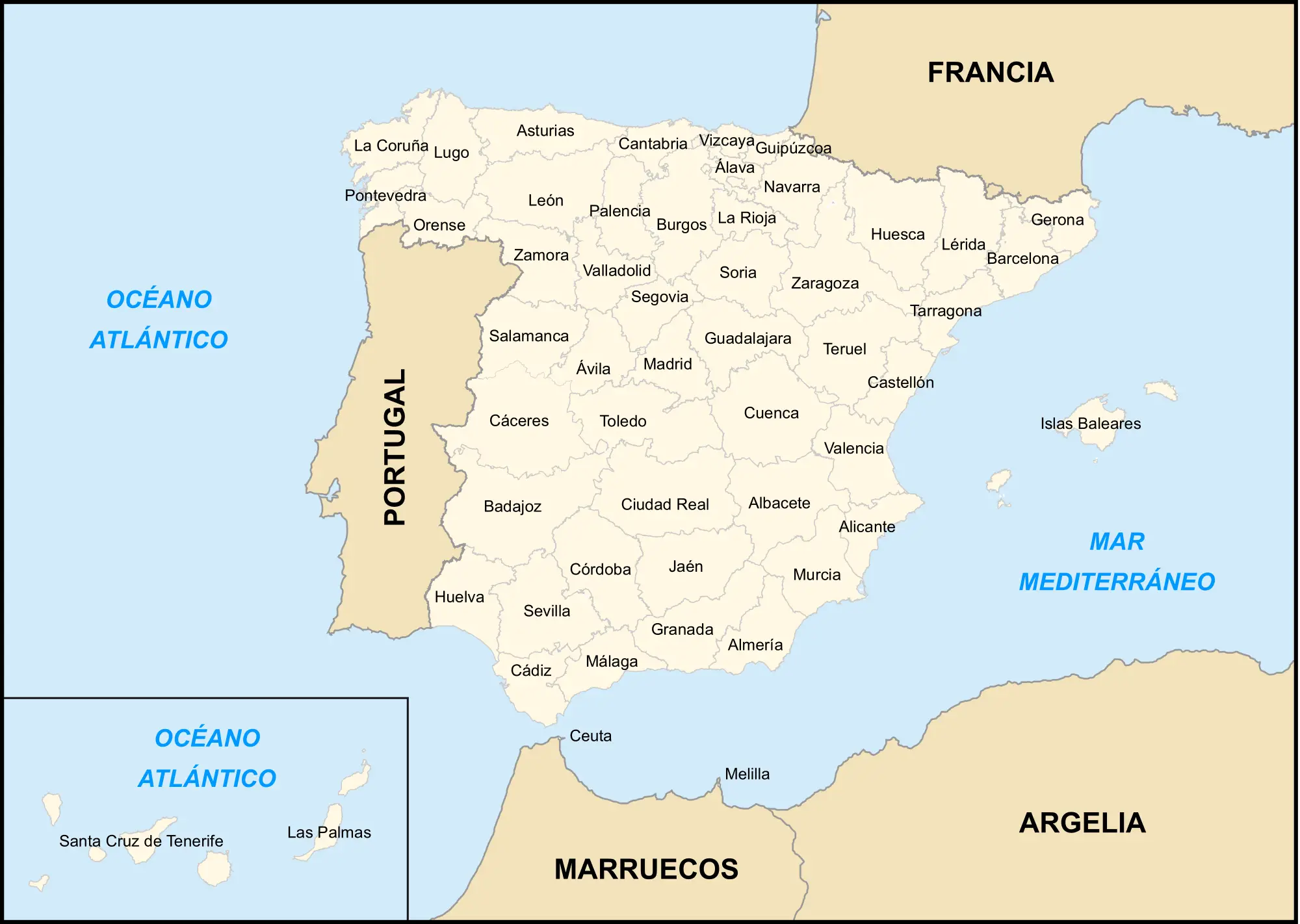 Provincias De Espana