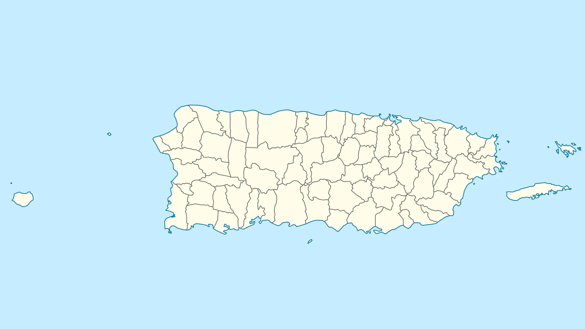 Usa Puerto Rico Location Map