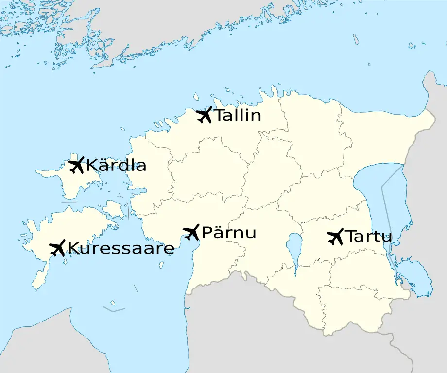 Aeropuertos De Estonia