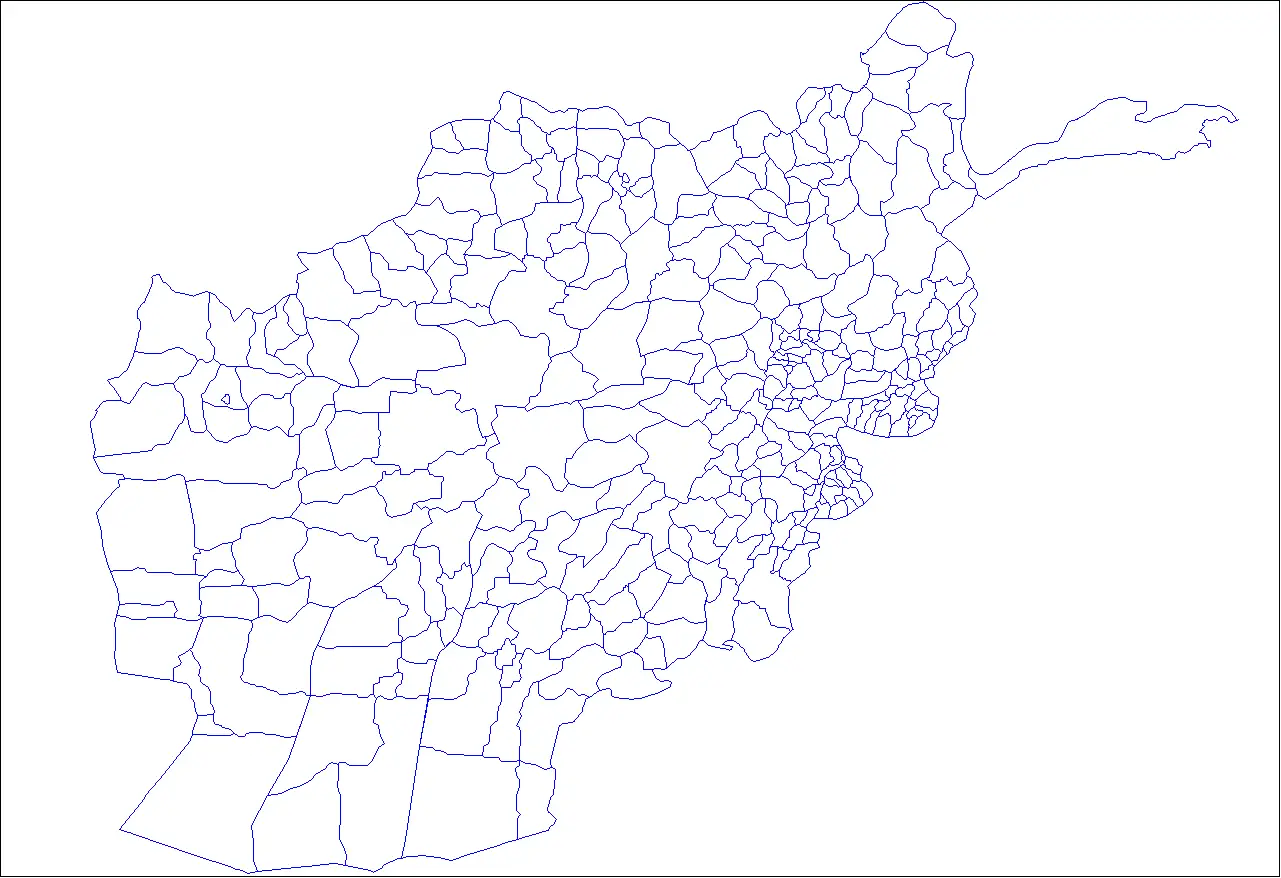 Afghanistan Districts